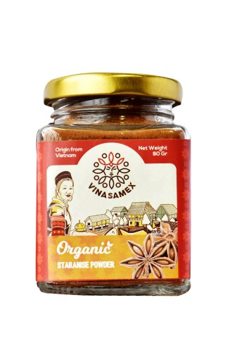 Bột hồi 50gr MA - Vinasamex - Công Ty CP Sản Xuất Và Xuất Khẩu Quế Hồi Việt Nam